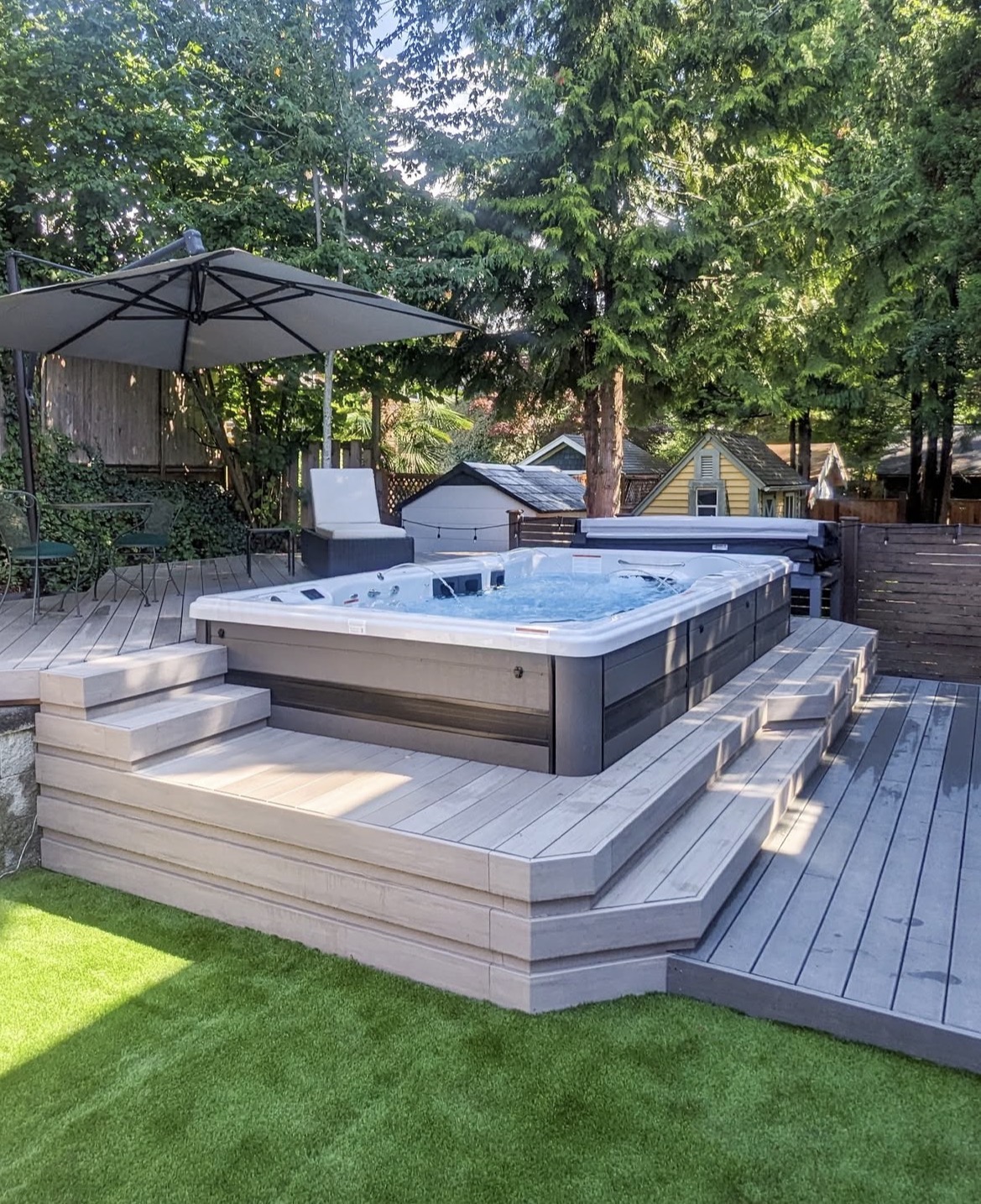 Hyde Park Backyard Retreat — pool project by Austin Pool Remodel and Builder